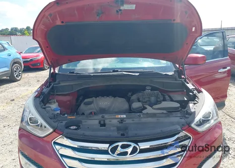 2015 Hyundai Santa Fe Sport 2.4L z USA, uszkodzony, nr VIN 5XYZU3LB8FG297581